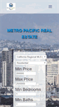 Mobile Screenshot of metropacificrealestate.com